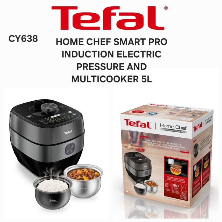 مولتی کوکر تفال مدل زودپز برقی cy 638