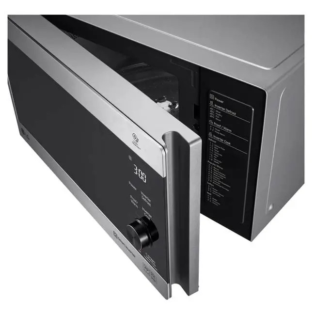 مایکروویو جی مدل MH 8265 ظرفیت ۴۲ لیتر با ۲۸ برنامه A+ (ضمانت اصل | مشکی و سیلور )