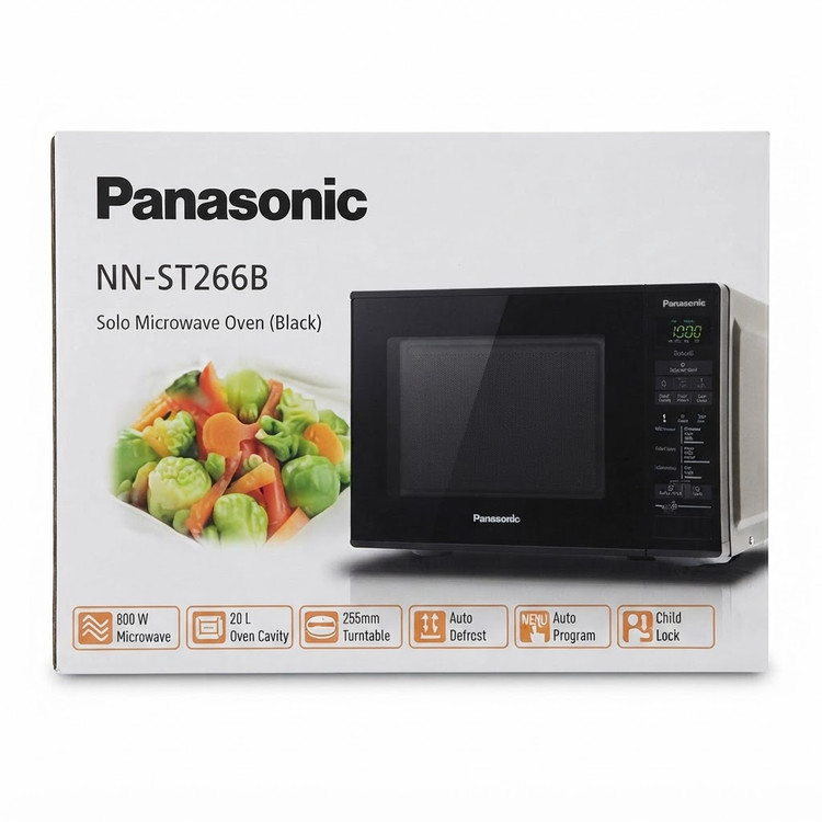 مایکروویو پاناسونیک NN-ST266B مشکی 20 لیتری